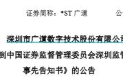 八字批算顶格重罚！*ST广道实控人被终身市场禁入